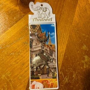 New in package- Thailand elephant keychain!!